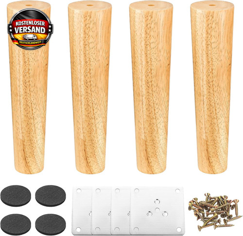 Möbelfüße holz 4 - möbelfüße,