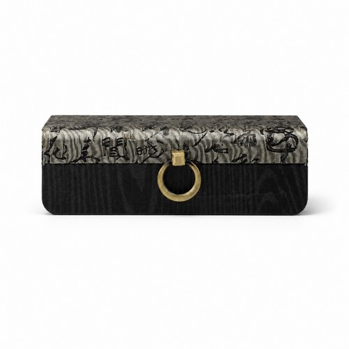 Holzbox mit klappdeckel - mit,