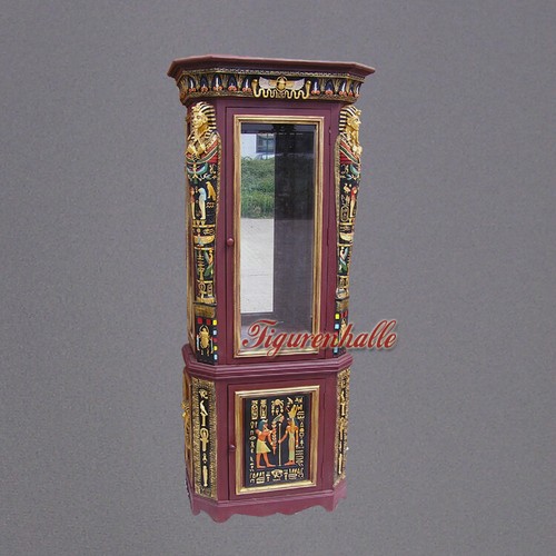 ägyptischer schrank vitrine - schrank,