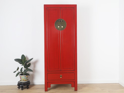 Chinesischer hochschrank rot - chinesischer,