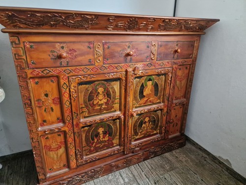 Alter tibetanischer schrank - alter,